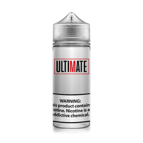 Ultimate Vapor 120ml White | Wholesale Vaping Supply