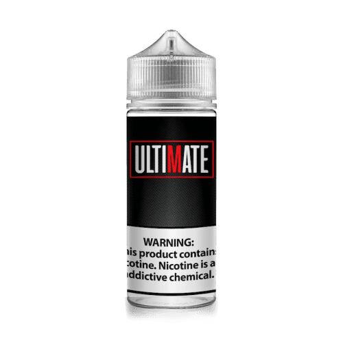 Ultimate Vapor 120ml Black | Wholesale Vaping Supply