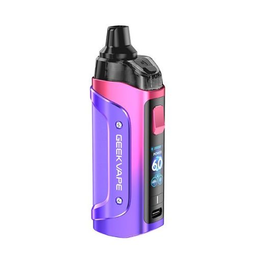 icon geekvape aegis boost 3 kit rainbow purple