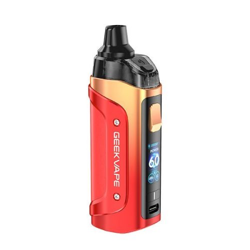 icon geekvape aegis boost 3 kit sunset red